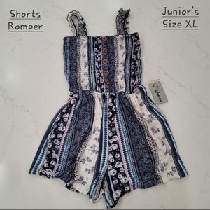 Junior Size Shorts Romper Size XL
